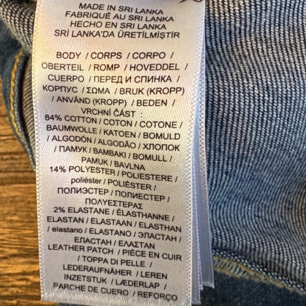 Lauren Ralph Lauren Straight‎ Leg Jeans Womens 6 Blue Mid Rise Denim - Picture 6 of 7